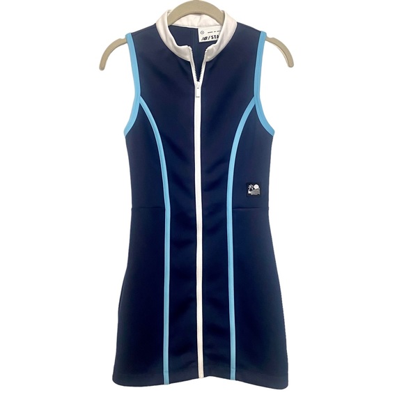 New Balance x STAUD Neoprene Dress Sz S Navy - Picture 3 of 12